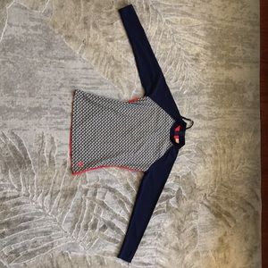 Tori Burch long sleeve swim wear